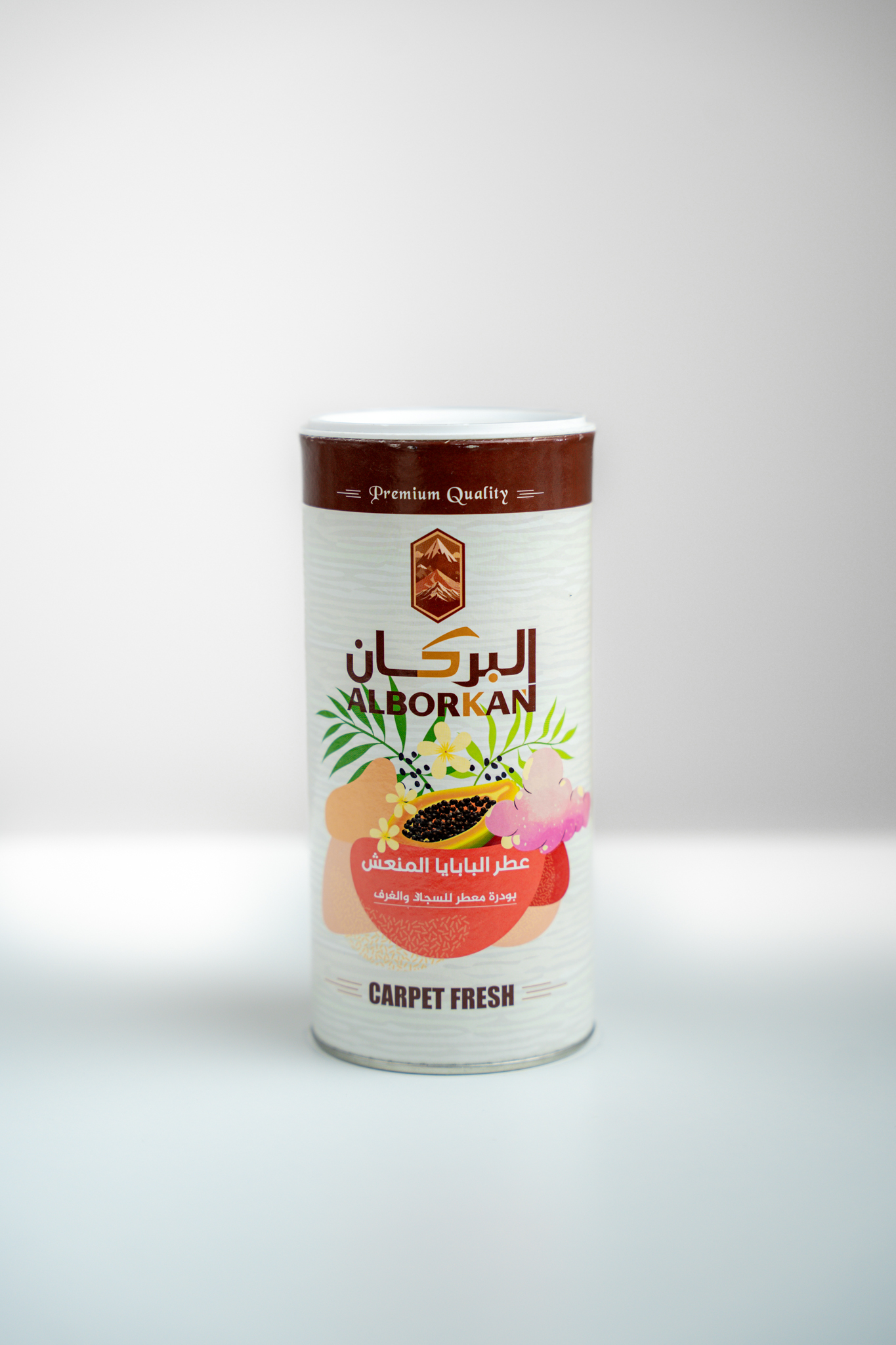 بودرة سجاد البركان بعطر البابايا المنعش